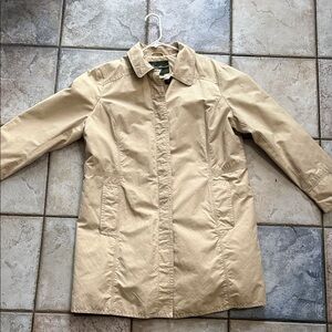 Eddie Bauer Khaki Pea Coat